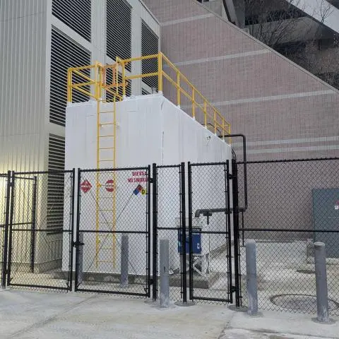 UL-142 Emergency Fuel Storage Within Tight Hospital Footprint