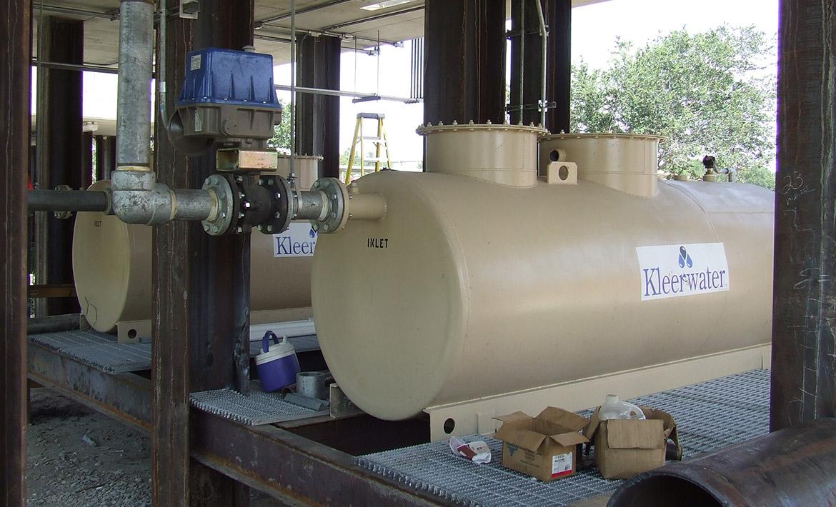 Kleerwater Oil Water Separator Aboveground Storage Tank 