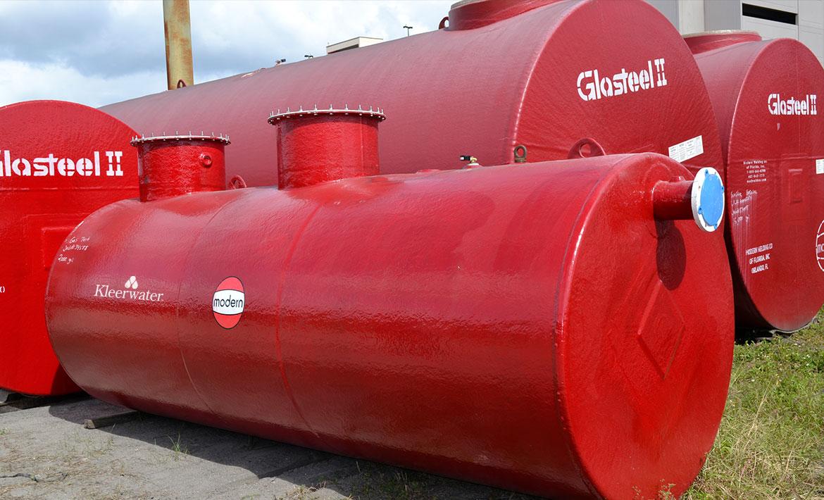 Kleerwater Oil Water Separator Underground Storage Tanks 