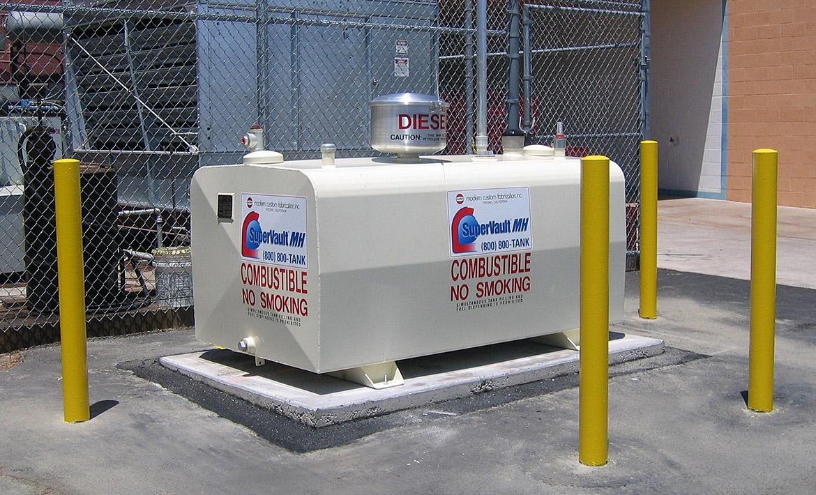 Supervault Rectangular Aboveground Fuel Storage Tank 